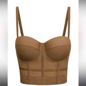Micas Mesh Underwire Bustier Top